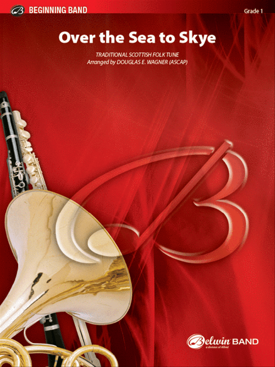 Over the Sea to Skye Concert Band scores gallery preview page 1