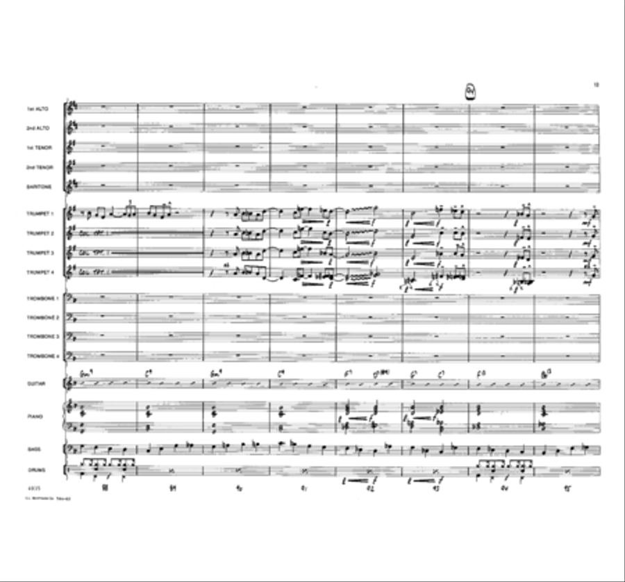 No Scuffle Shuffle Jazz Ensemble scores gallery preview page 13