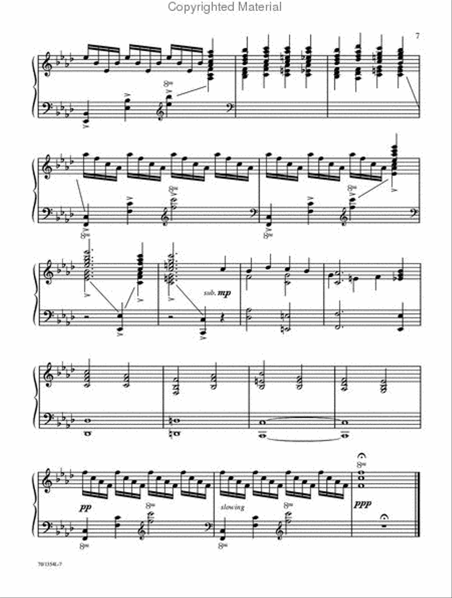 Portraits of Christmas Piano Solo scores gallery preview page 6