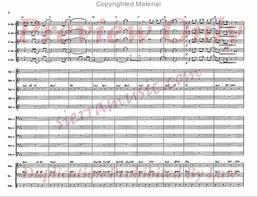 A Foggy Day A Foggy Day Jazz Ensemble scores gallery preview page 9