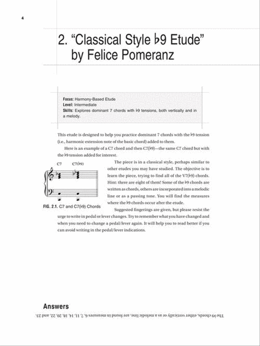 Contemporary Etudes for Harp Harp scores gallery preview page 10
