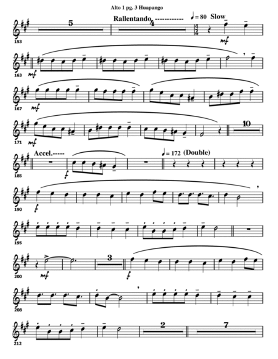 Huapango Jazz Ensemble scores gallery preview page 5