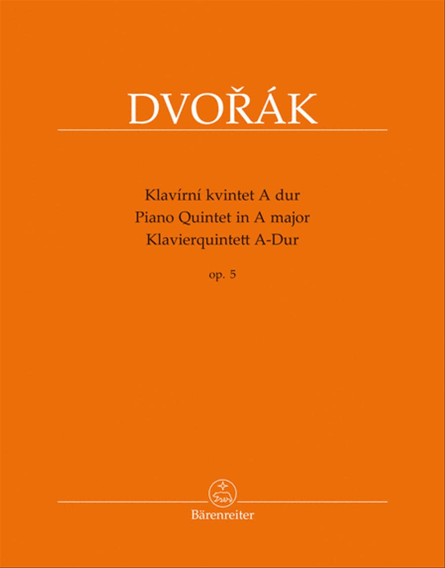 Piano Quintet in A major op. 5 Piano Quintet scores gallery preview page 1