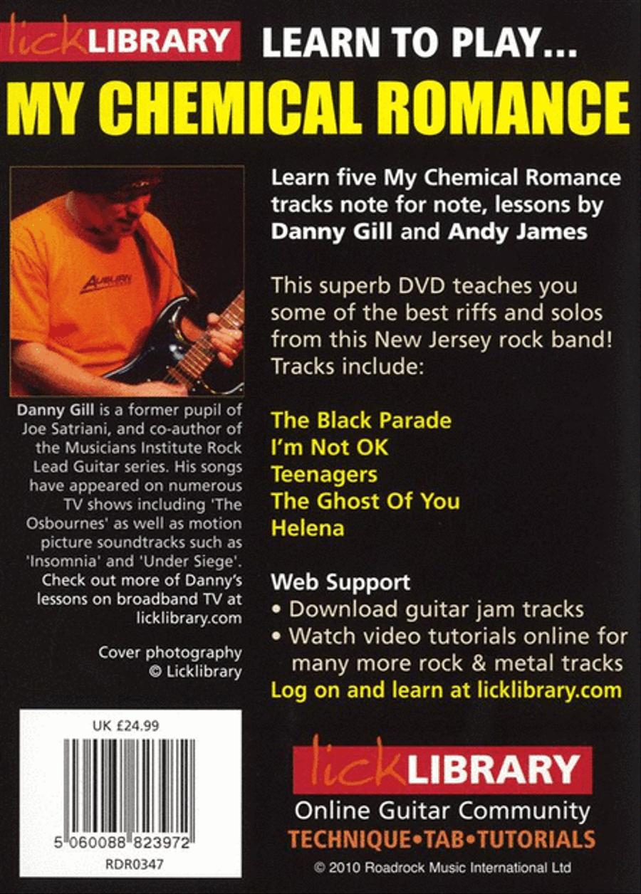 Learn To Play My Chemical Romance Classical Guitar scores gallery preview page 2