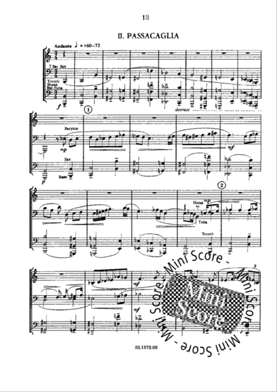 Triptiek voor Fanfare Concert Band scores gallery preview page 16