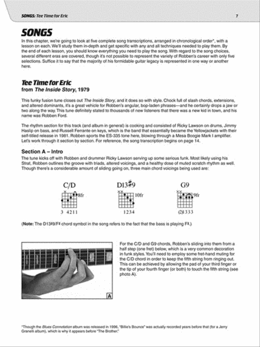 Play like Robben Ford Electric Guitar scores gallery preview page 4