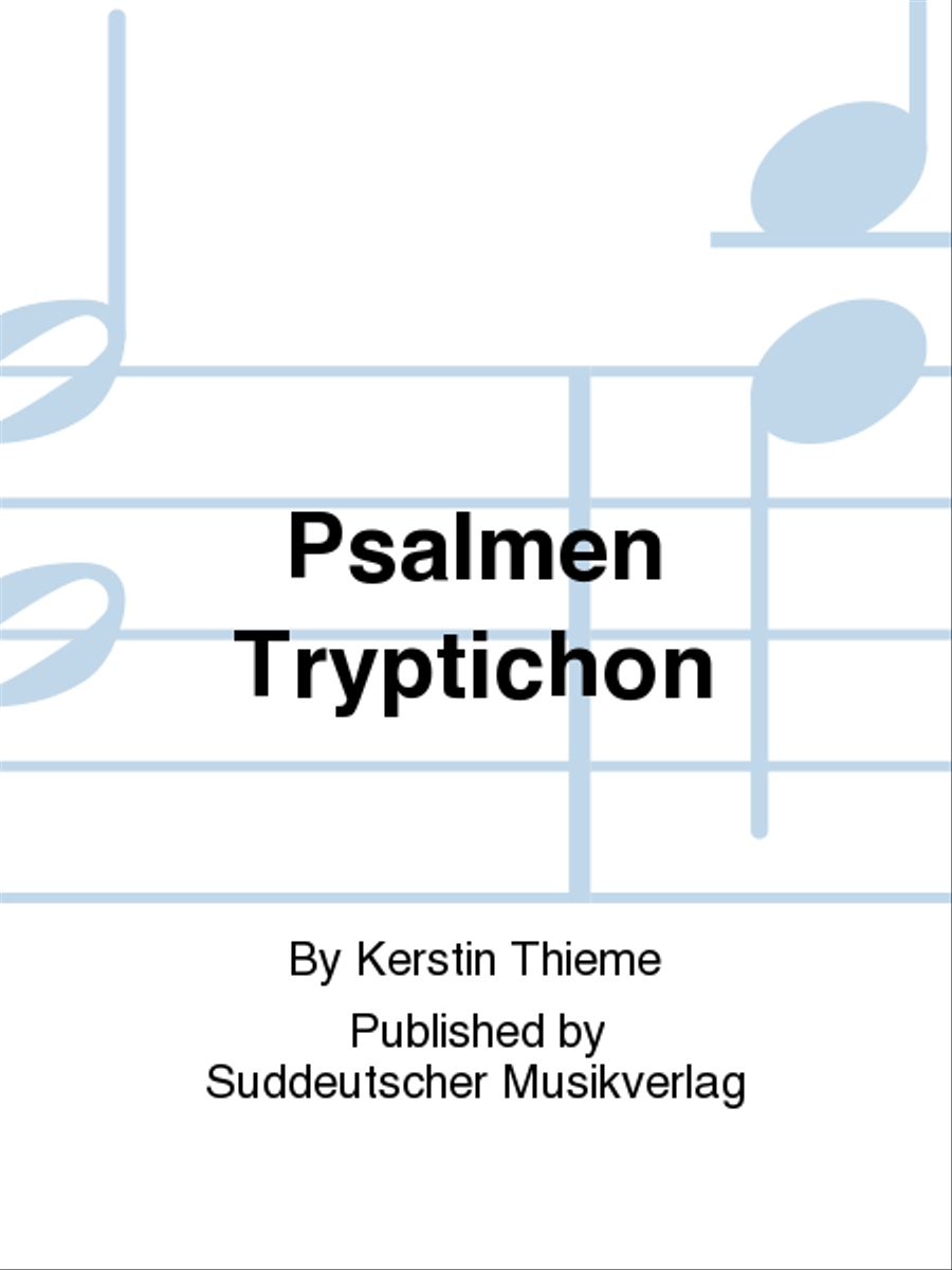 Psalmen Tryptichon Psalmen Tryptichon Choir scores gallery preview page 1