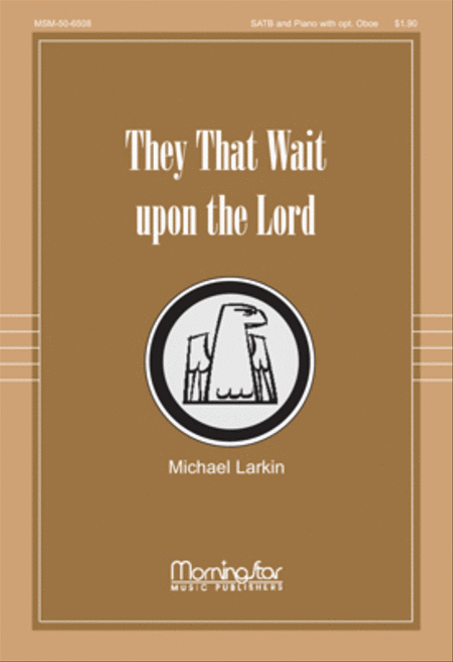 They That Wait upon the Lord 4-Part scores gallery preview page 1
