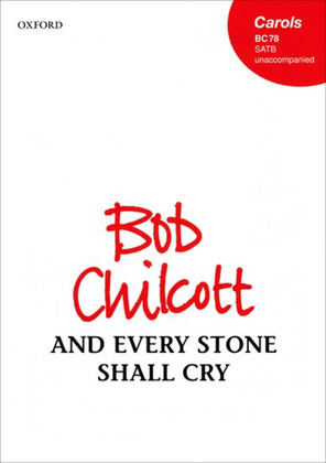 Book cover for And every stone shall cry