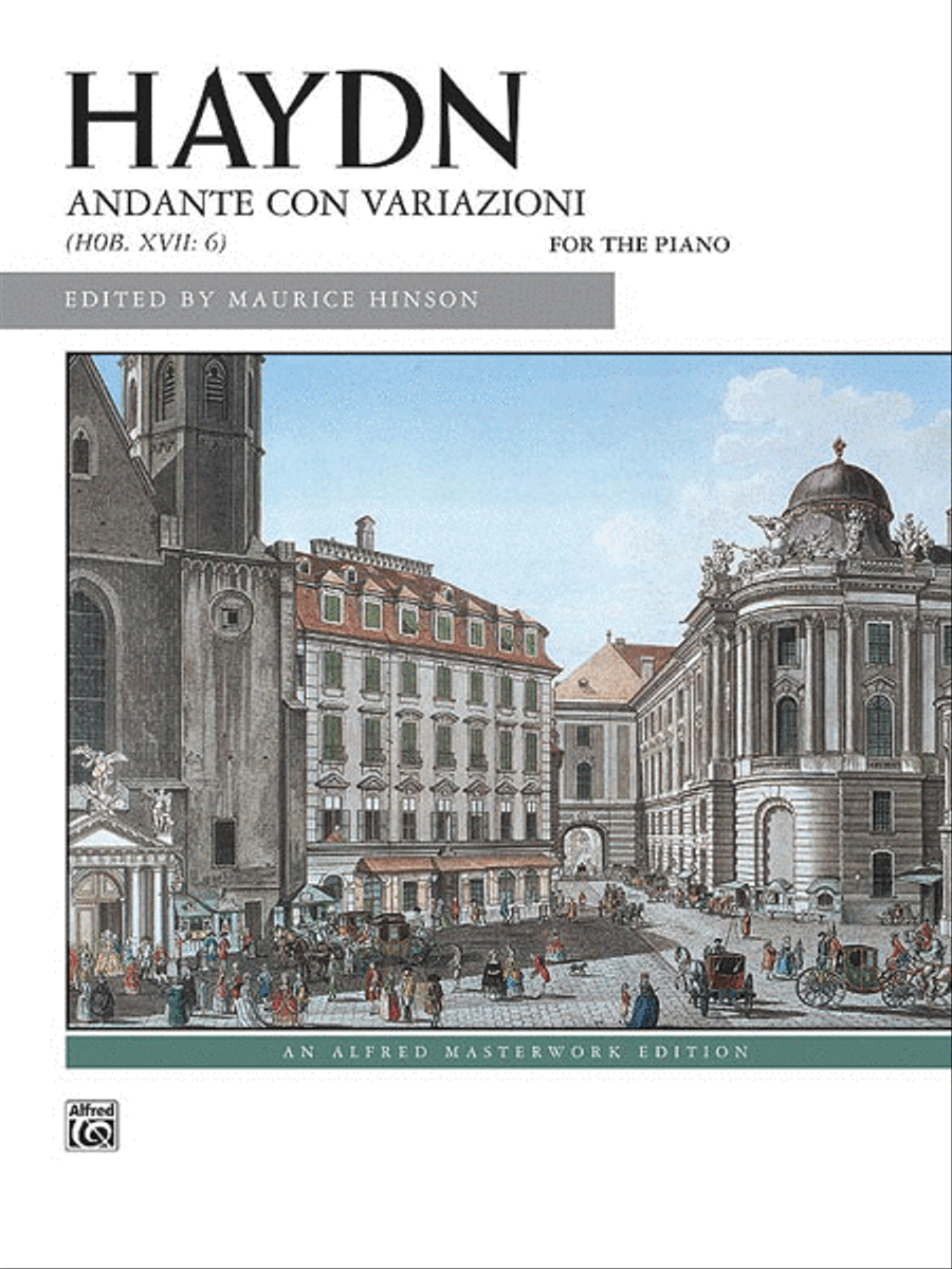 Andante con variazioni Small Ensemble scores gallery preview page 1