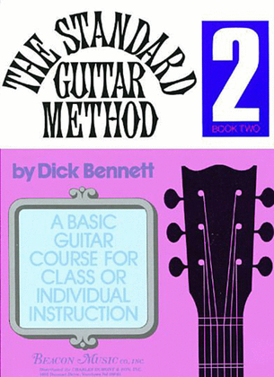 Book cover for The Standard Guitar Method Book 2