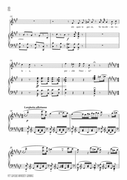 Bellini-Quando incise su quel marmo in A Maj,for voice and piano image number null