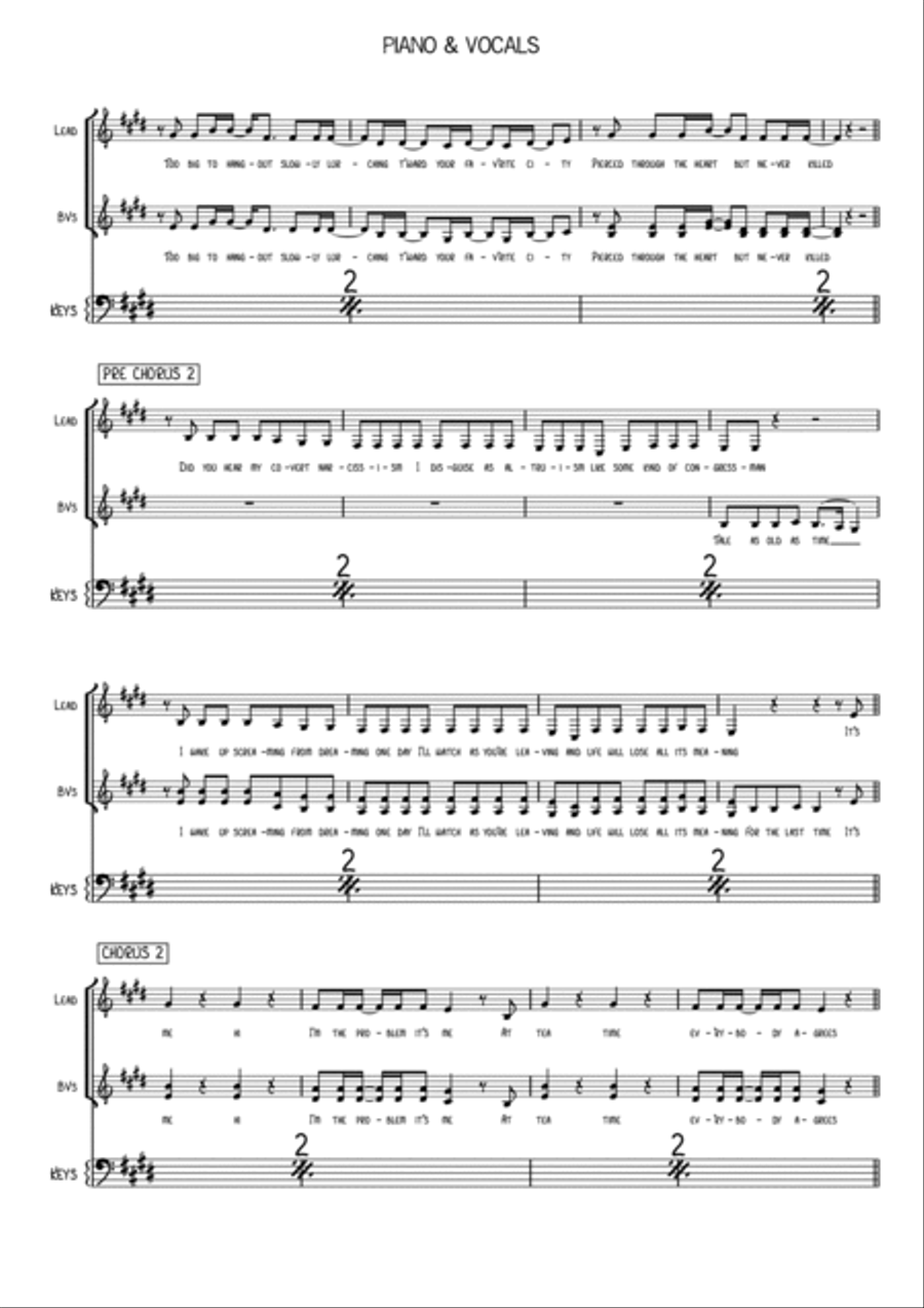 Anti-hero Voice scores gallery preview page 3