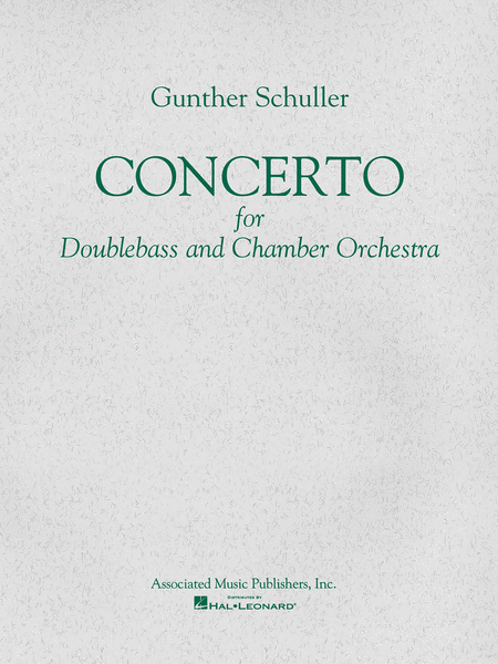 Concerto - Double Bass/Piano
