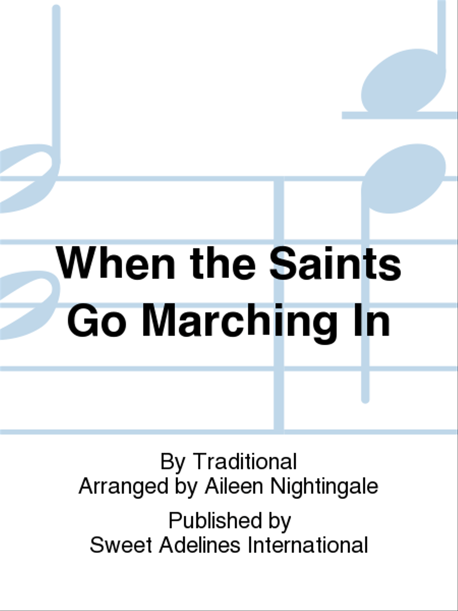 When the Saints Go Marching In A Cappella scores gallery preview page 1