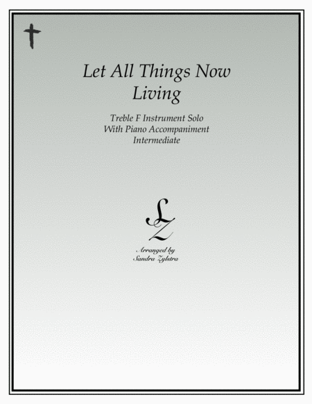 Let All Things Now Living (treble F instrument solo) image number null