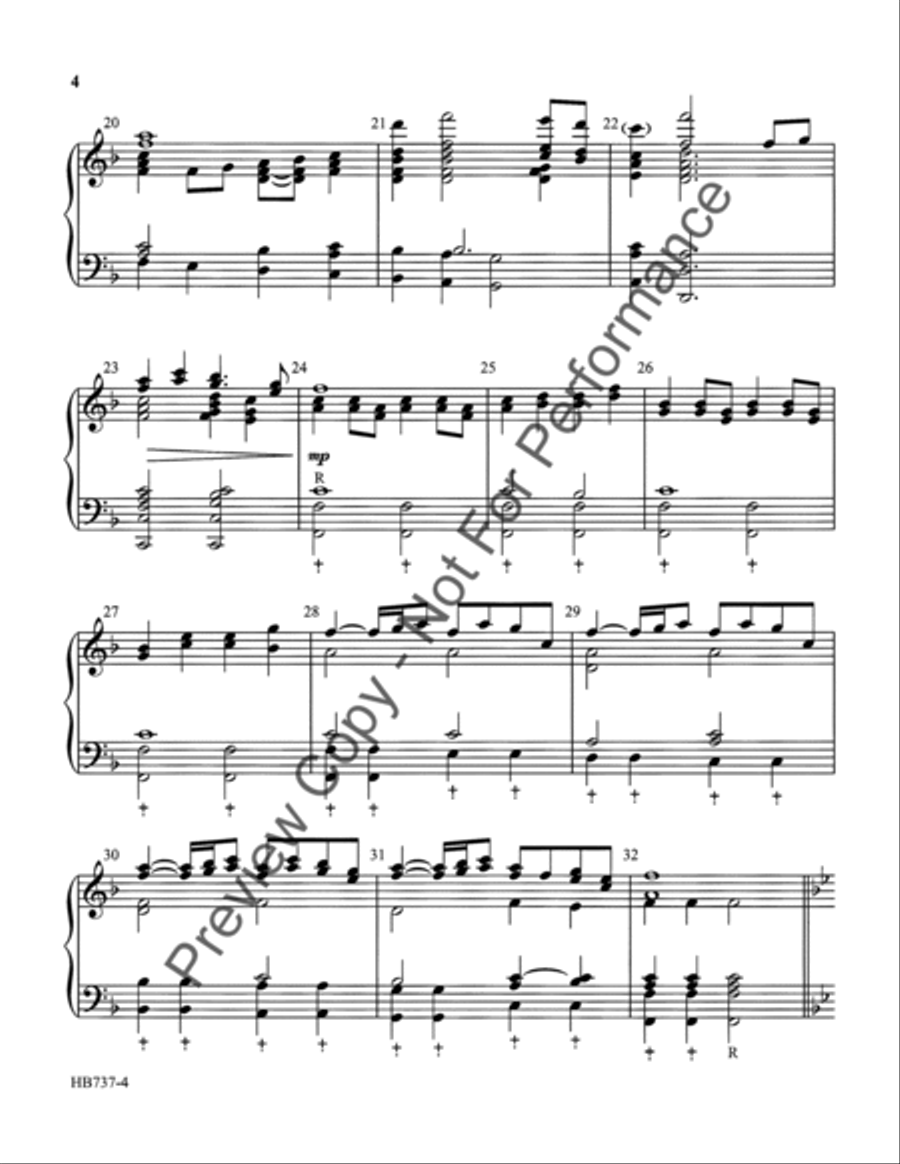 Savior, Like a Shepherd Lead Us - Larson 5-Octaves scores gallery preview page 5