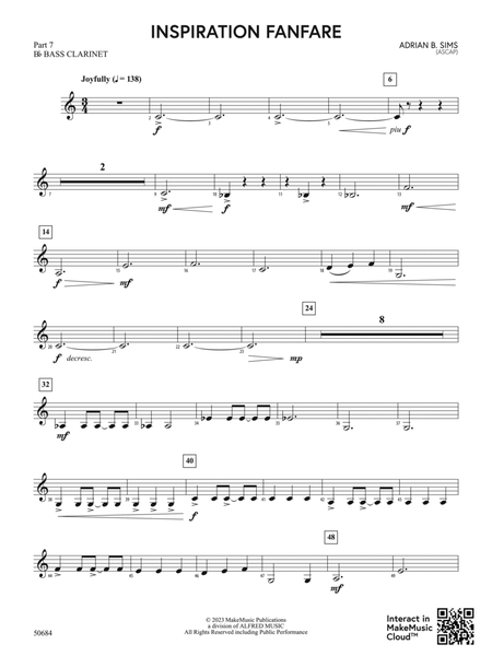 Inspiration Fanfare: Part 7 - B-flat Bass Clarinet