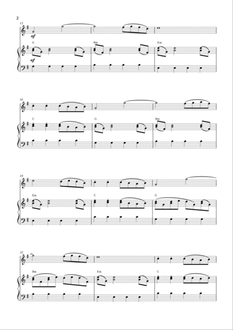 The Office - Theme Violin Solo scores gallery preview page 2