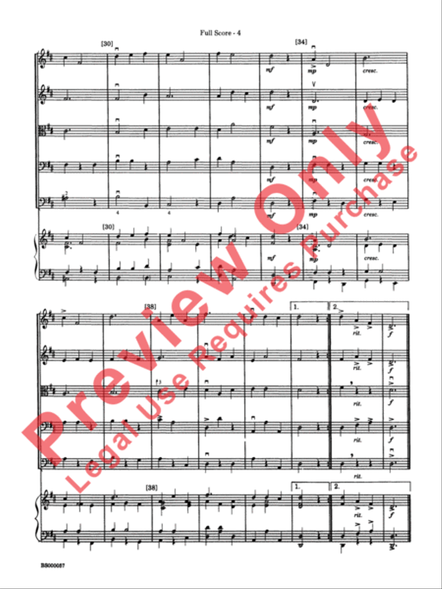 Viva Vivaldi String Orchestra scores gallery preview page 5