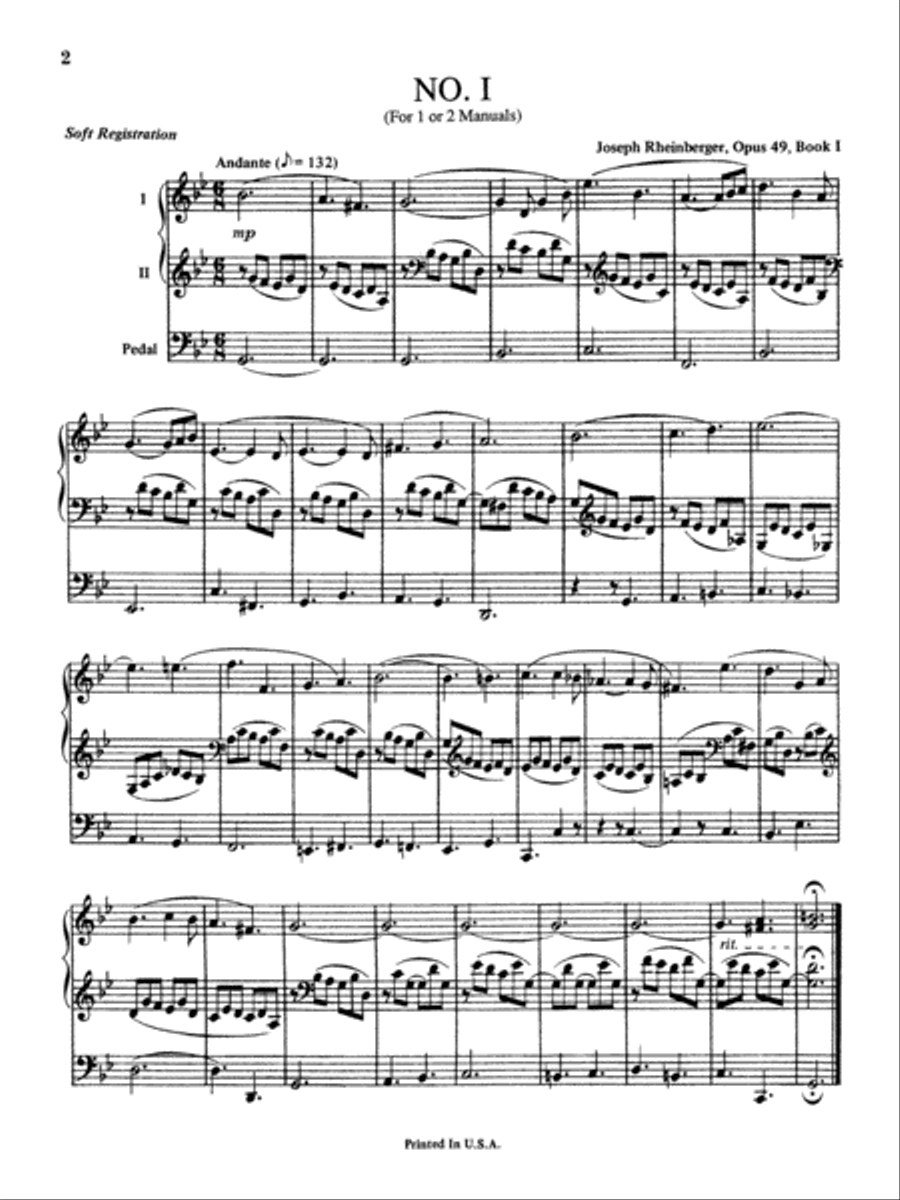 Ten Trios, Op. 49 Ten Trios, Op. 49 Organ scores gallery preview page 3