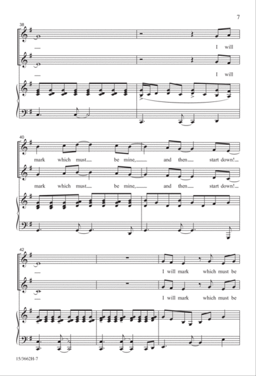 I Will Be the Gladdest Thing SA scores gallery preview page 7