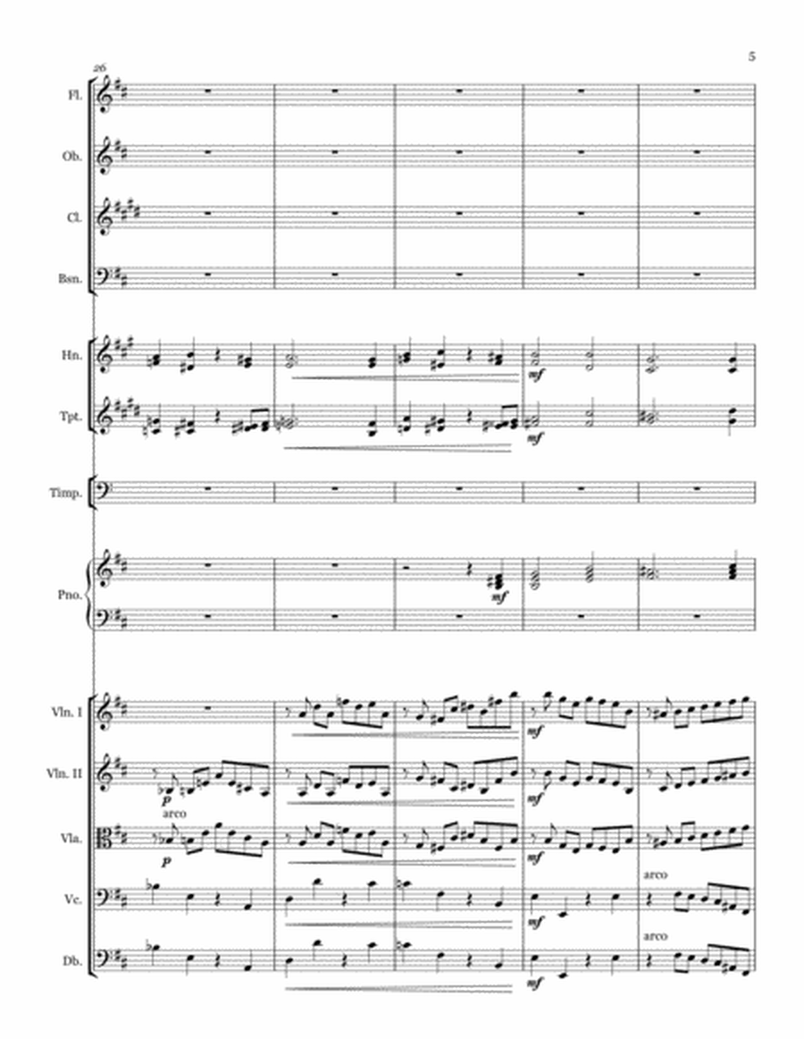 Sinfonietta No 5 in B minor image number null