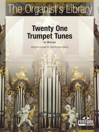 Book cover for Twenty One Trumpet Tunes for Organ
