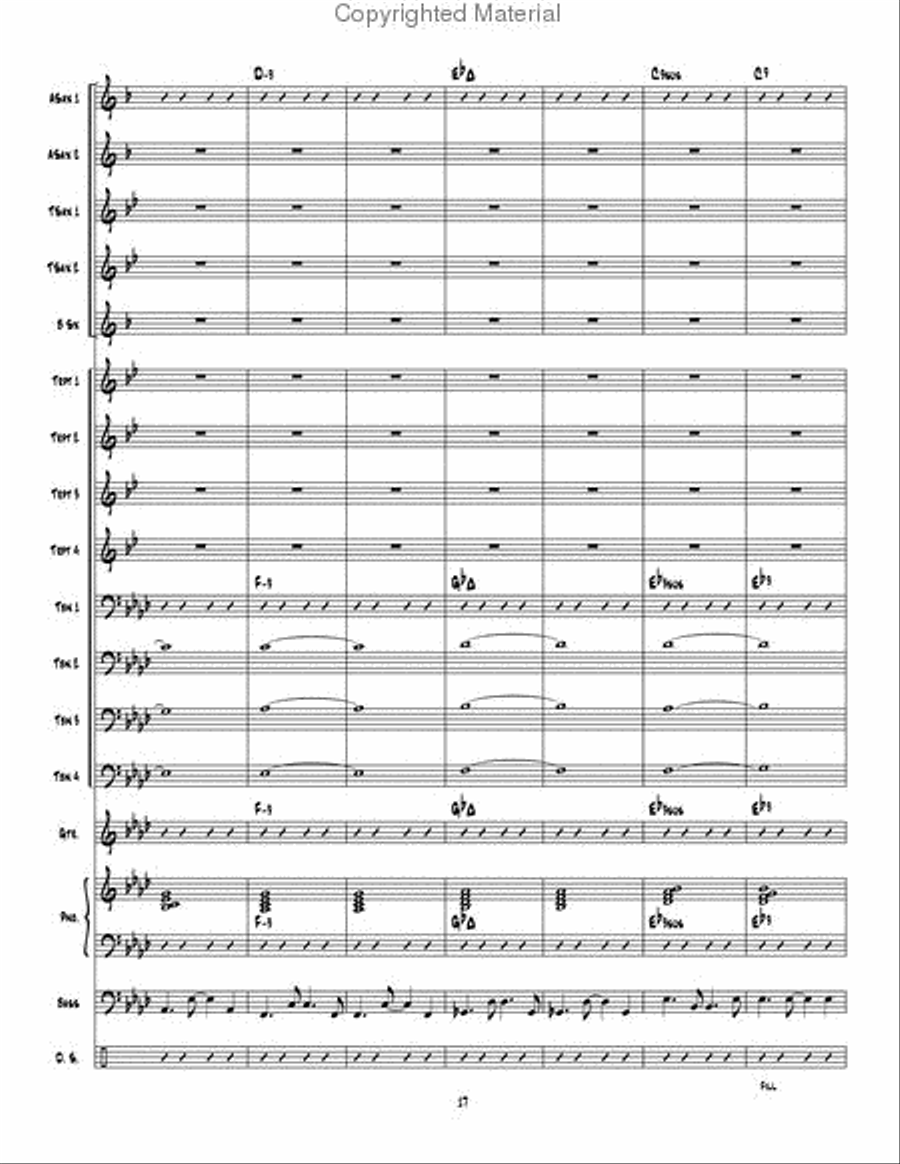 Captiva Island Jazz Ensemble scores gallery preview page 18