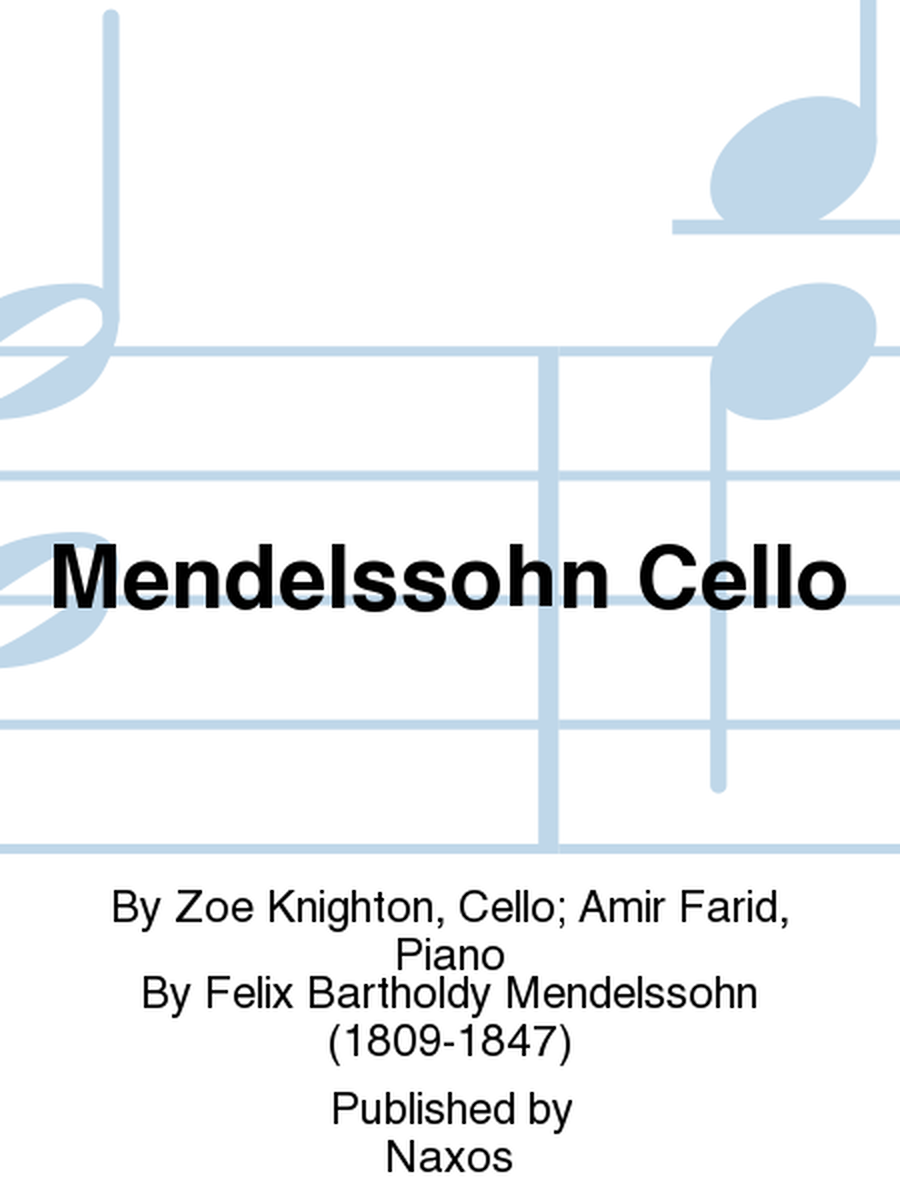 Mendelssohn Cello