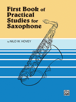 Book cover for Practical Studies for Saxophone, Book 1