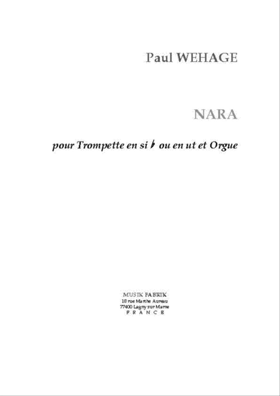Nara C Trumpet scores gallery preview page 1