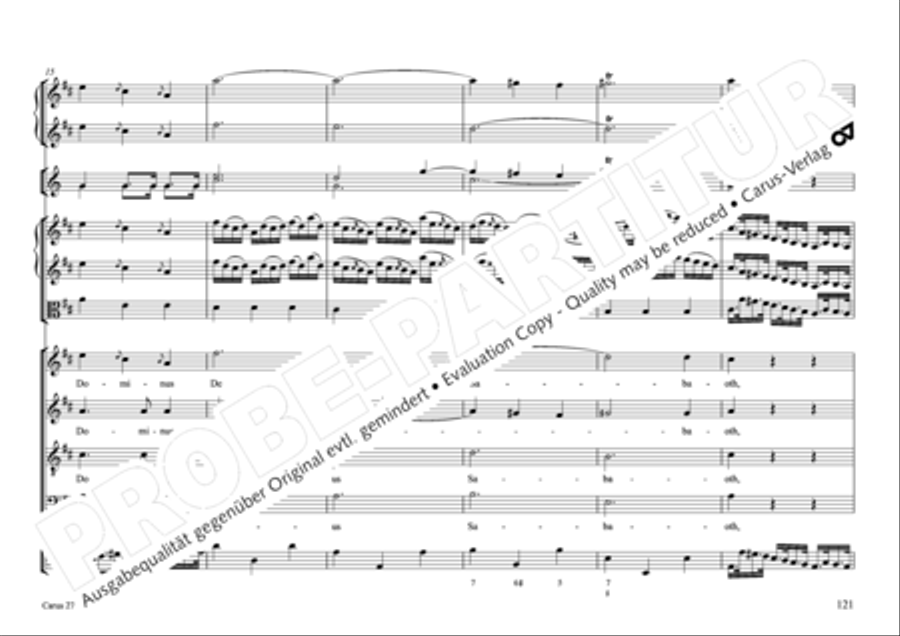 Messa per il Santissimo Natale 4-Part scores gallery preview page 112