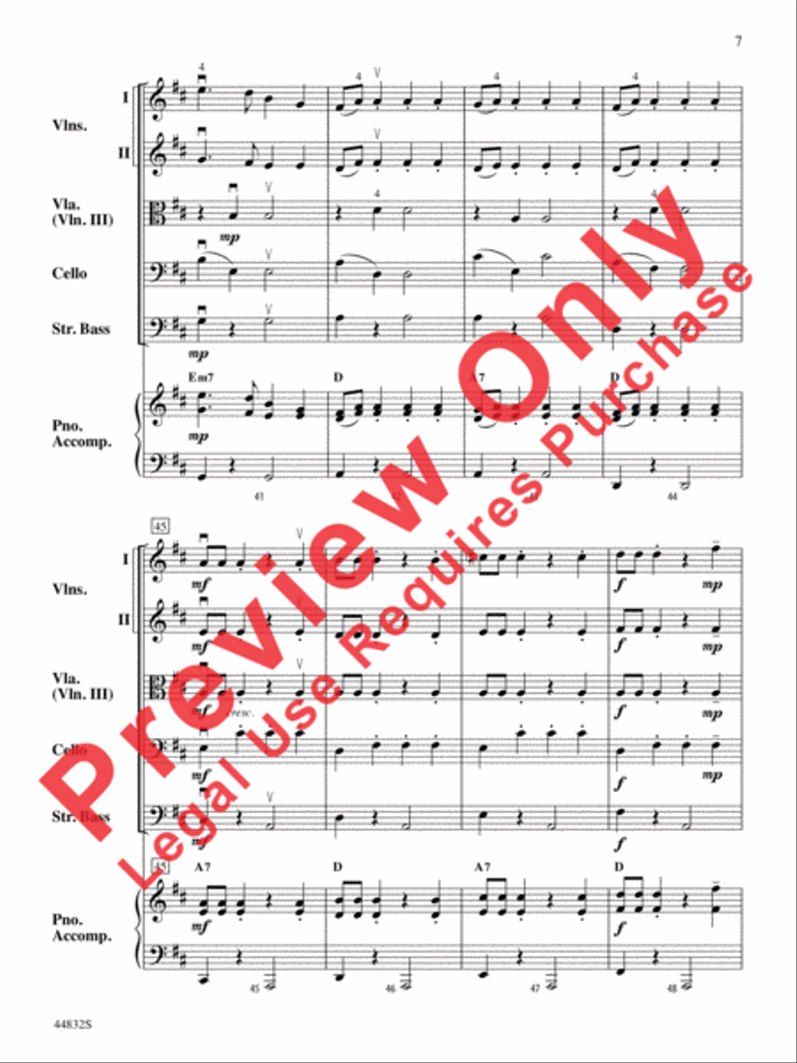 Bella Bocca Polka String Orchestra scores gallery preview page 20