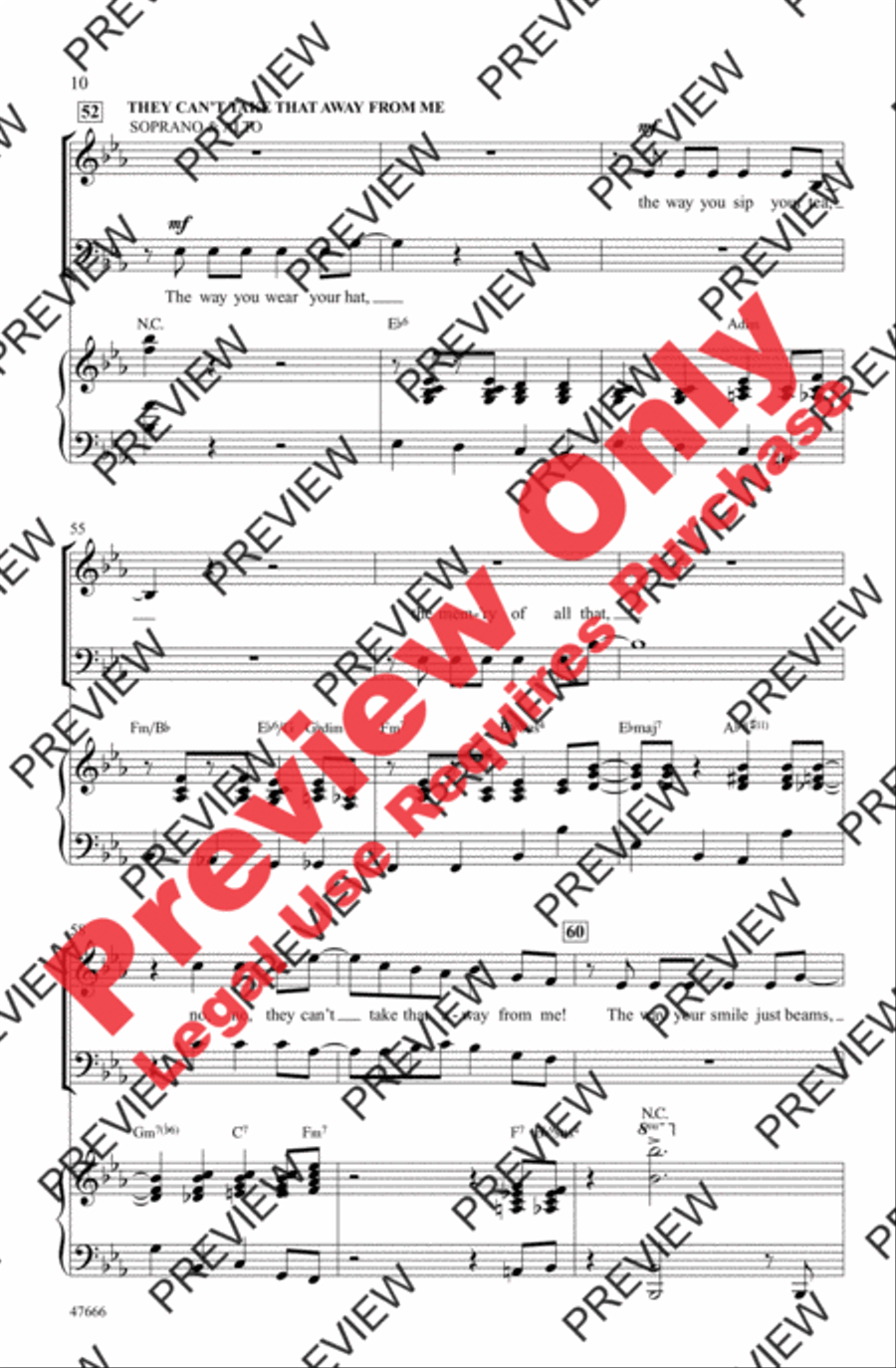 I Got Gershwin! 3-Part scores gallery preview page 10