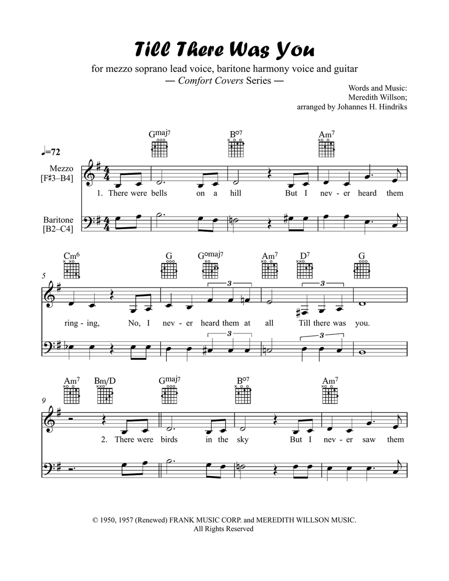 Till There Was You Piano scores gallery preview page 2