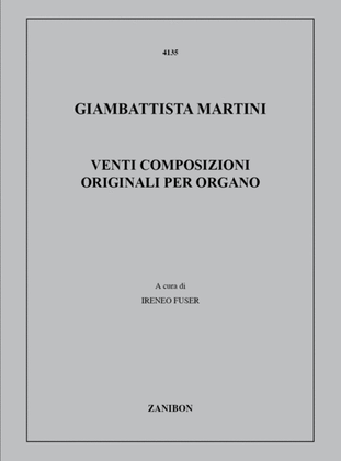 Book cover for Venti Composizioni Originali Per Organo