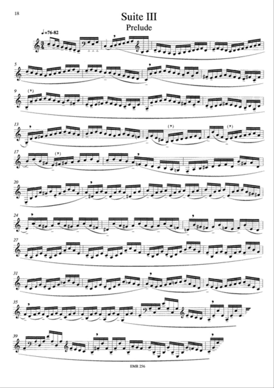 6 Suites Horn Solo scores gallery preview page 10