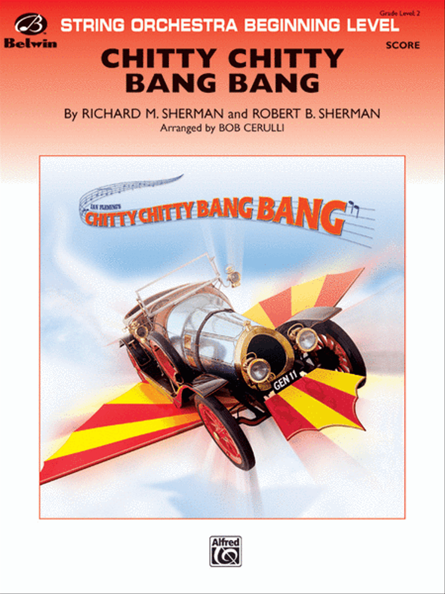 Chitty Chitty Bang Bang Chitty Chitty Bang Bang String Orchestra scores gallery preview page 1