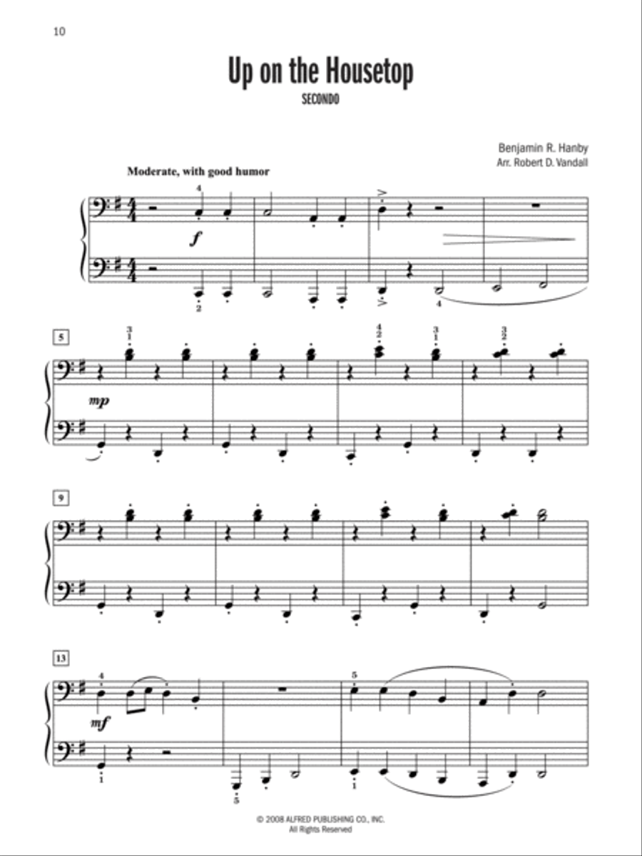 Celebrated Christmas Duets, Book 1 Small Ensemble scores gallery preview page 4