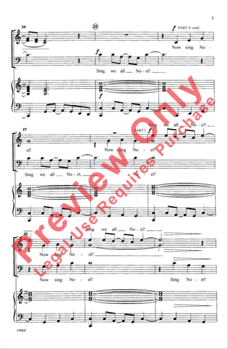 African Noel African Noel 3-Part scores gallery preview page 5
