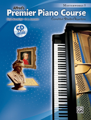Book cover for Premier Piano Course Masterworks, Book 5