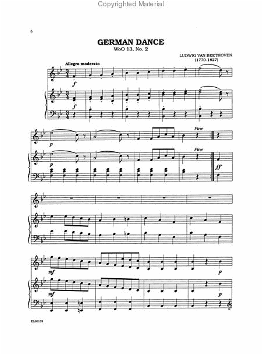 Classical Trios for All (From the Baroque to the 20th Century) Small Ensemble scores gallery preview page 3