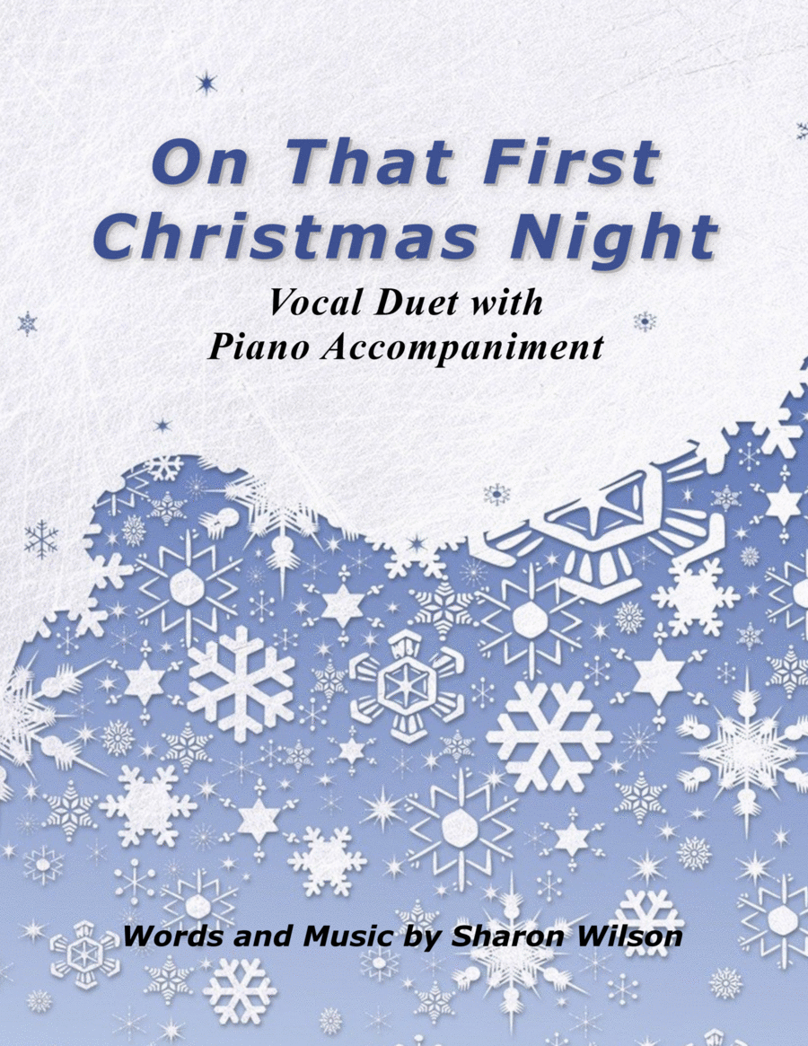 On That First Christmas Night (for duet or 2-part choir, SA) SA scores gallery preview page 1