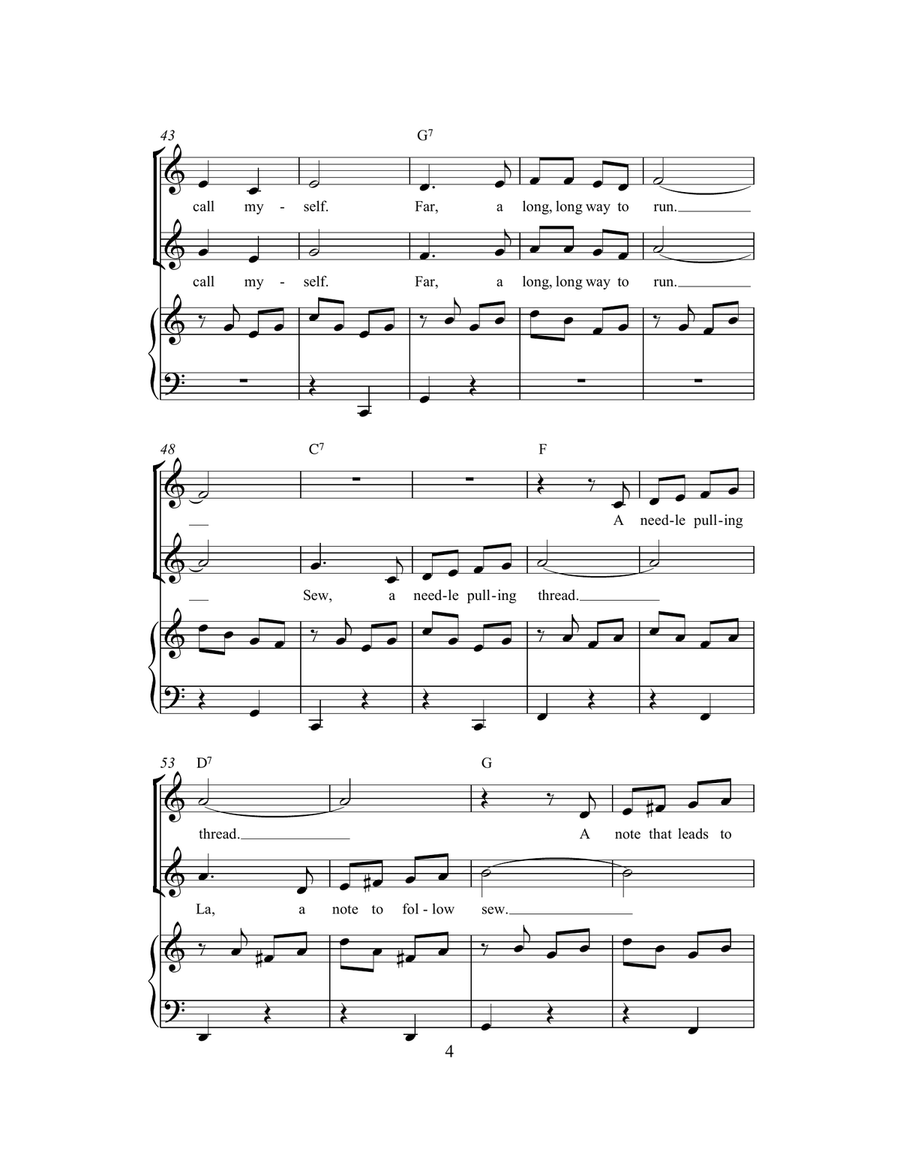 Do-Re-Mi (from The Sound of Music) (arr. Rick Hein) 2-Part scores gallery preview page 4