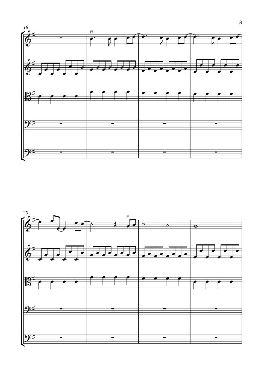 A Million Dreams String Orchestra scores gallery preview page 3