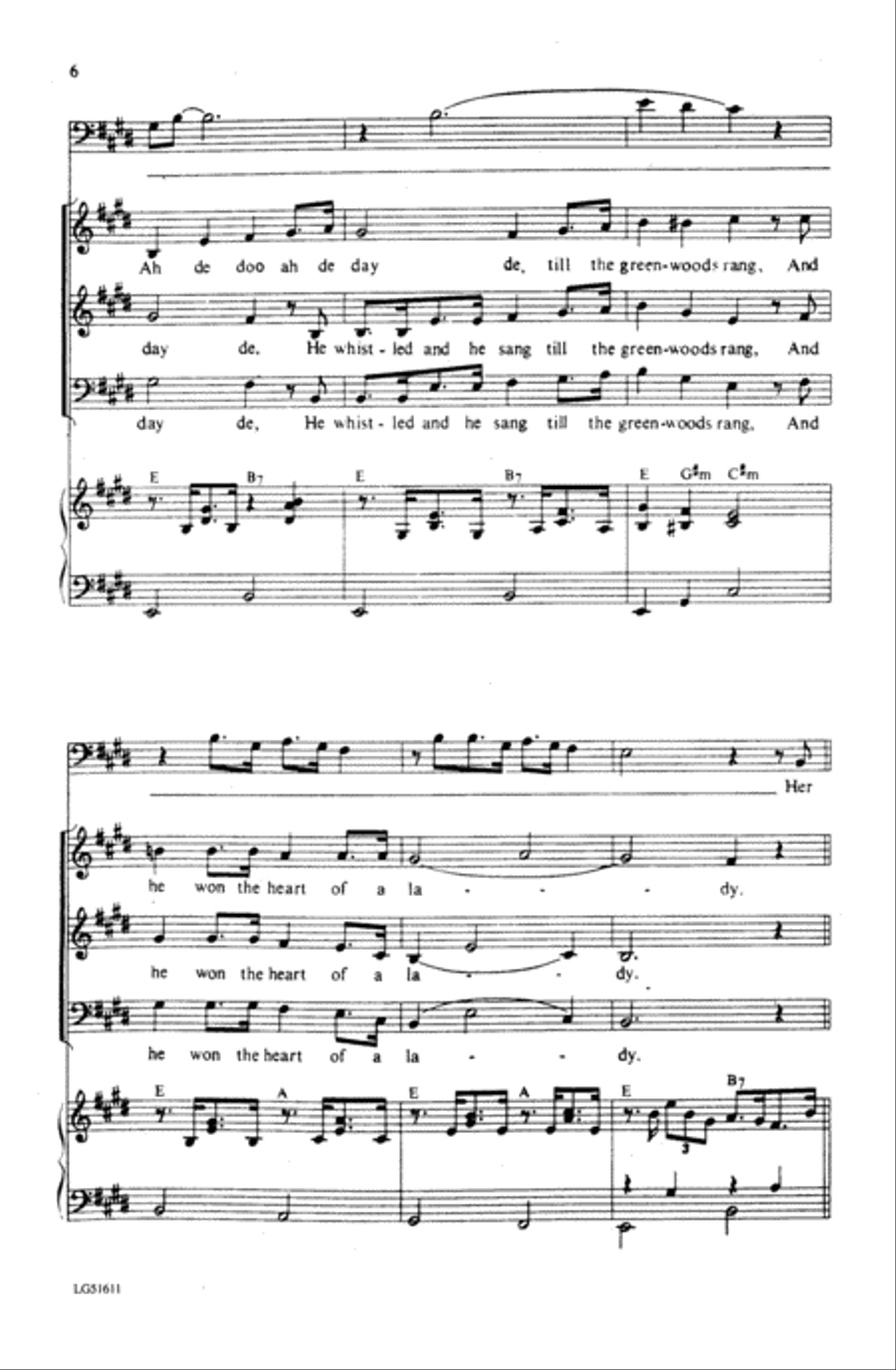 Whistling Gypsy Choir scores gallery preview page 5