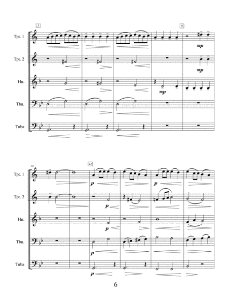 A Little Bartók Suite - Brass Quintet image number null