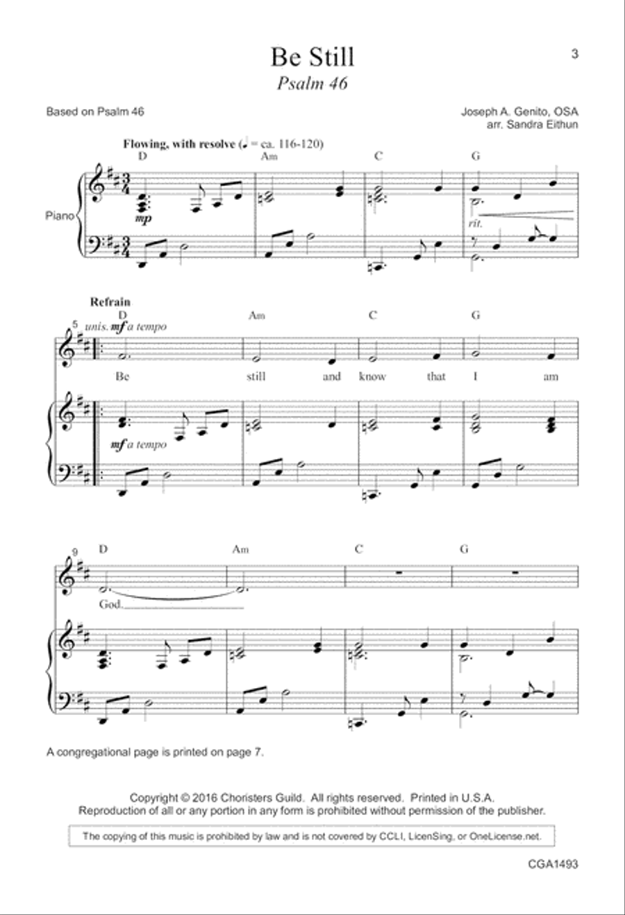 Two Psalm Settings Two Psalm Settings Unison Choir scores gallery preview page 2