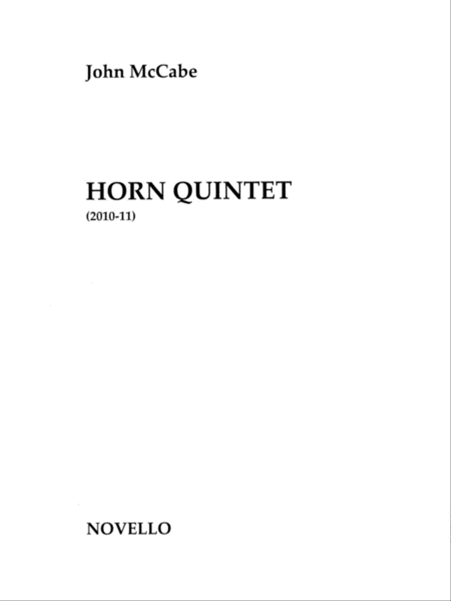 Horn Quintet